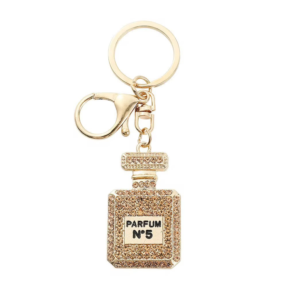 PERFUME KEY CHAIN, budget binder charm