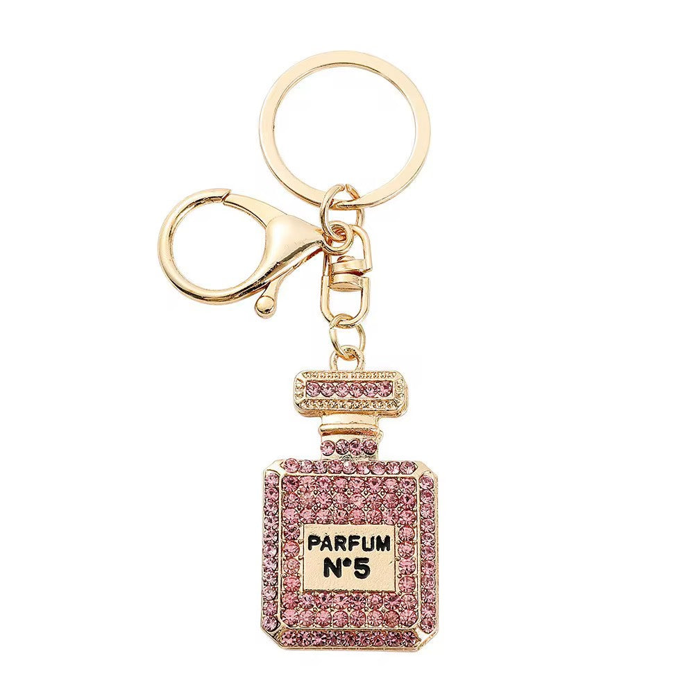 PERFUME KEY CHAIN, budget binder charm
