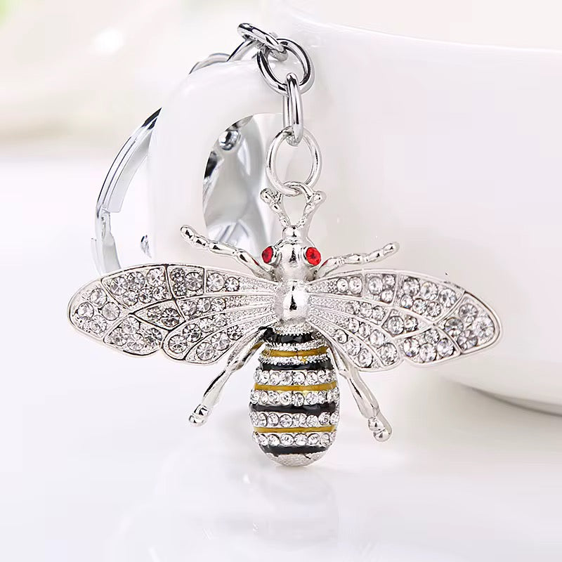 CUTE BEE key chain, budget binder charm