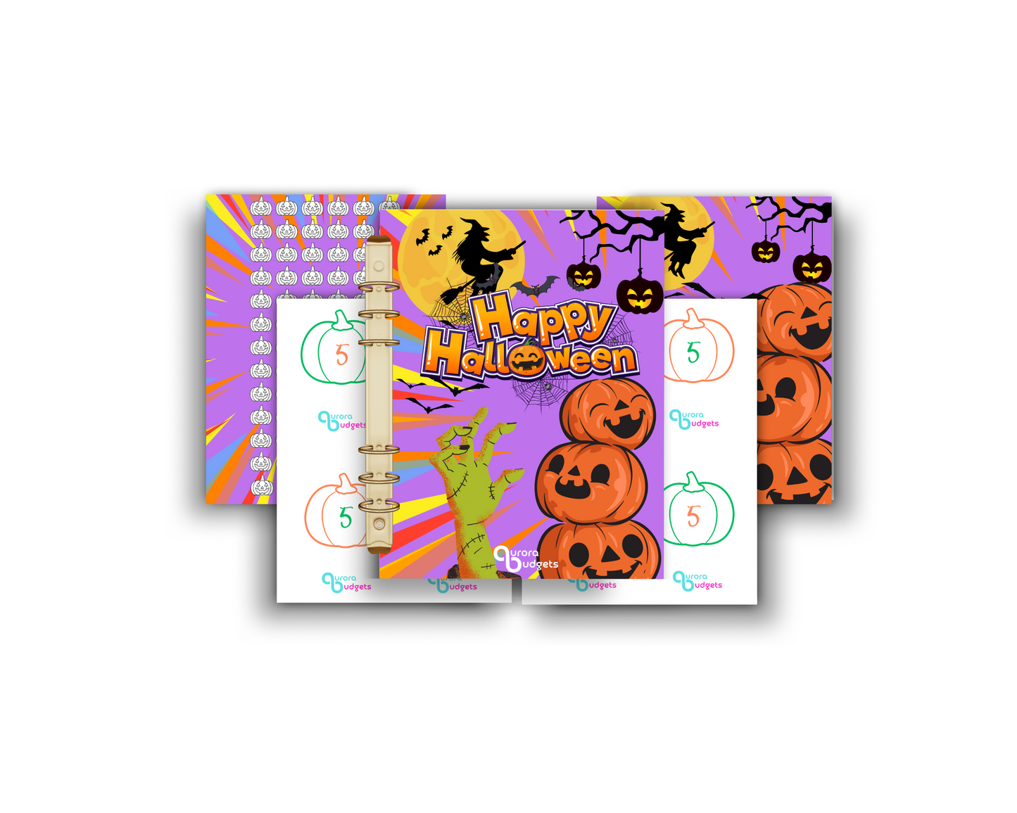 HALLOWEEN A5 BUDGET BINDER BUNDLE