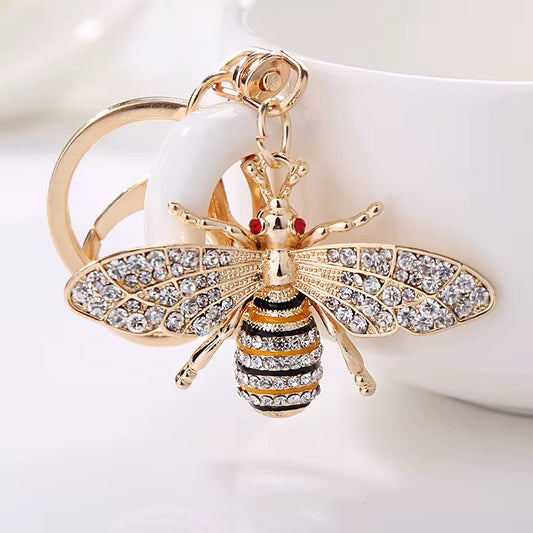 CUTE BEE key chain, budget binder charm