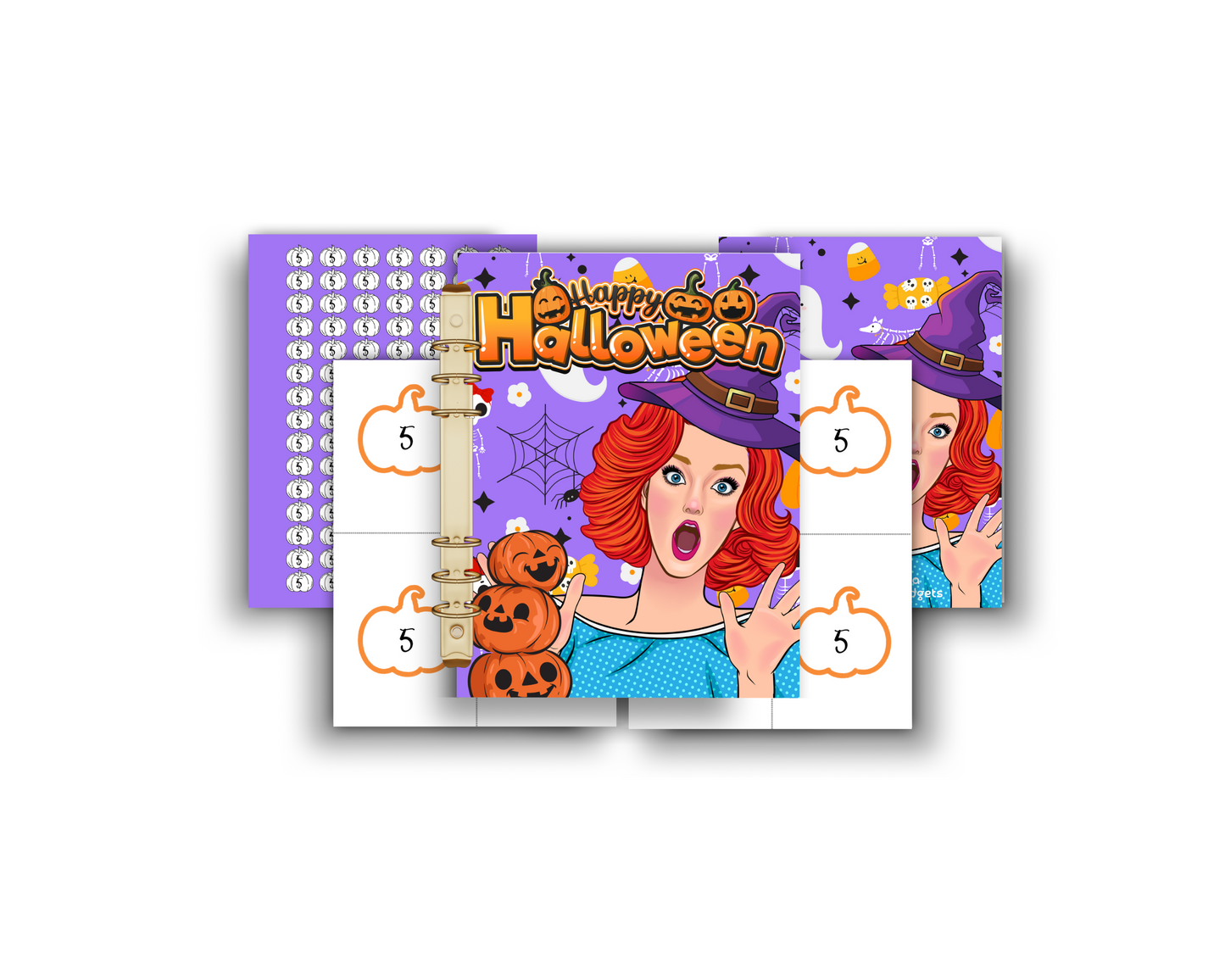 HALLOWEEN A5 BUDGET BINDER BUNDLE
