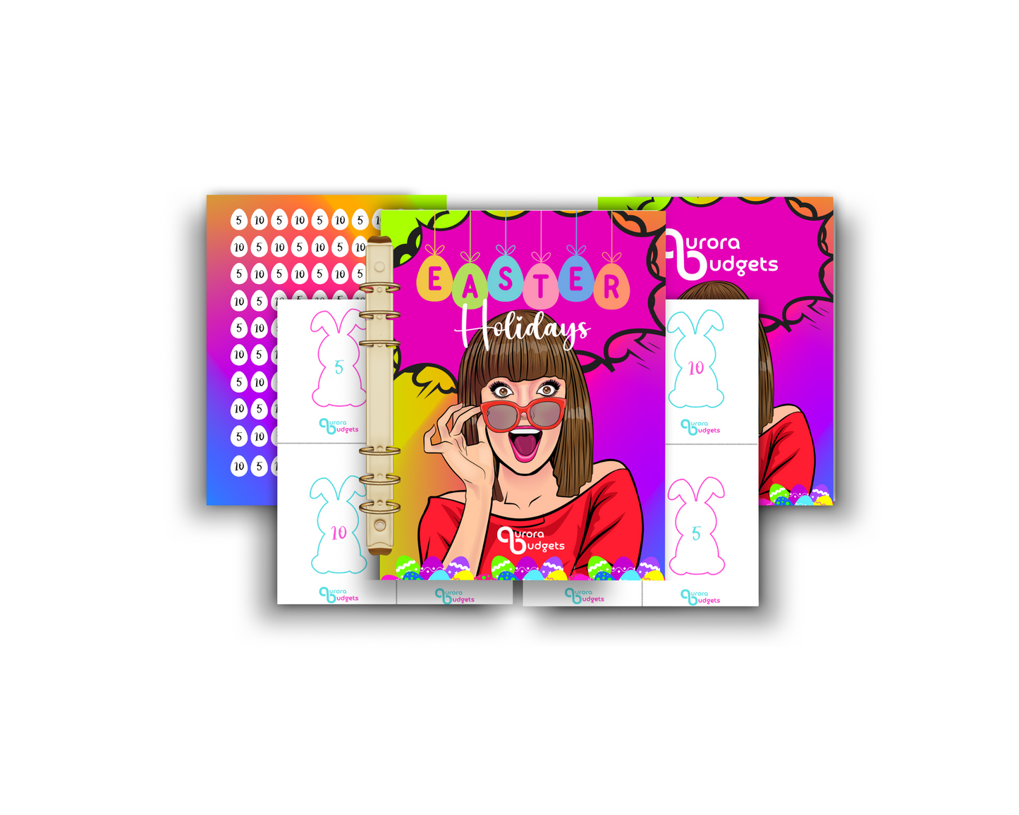 EASTER A5 BUDGET BINDER BUNDLE