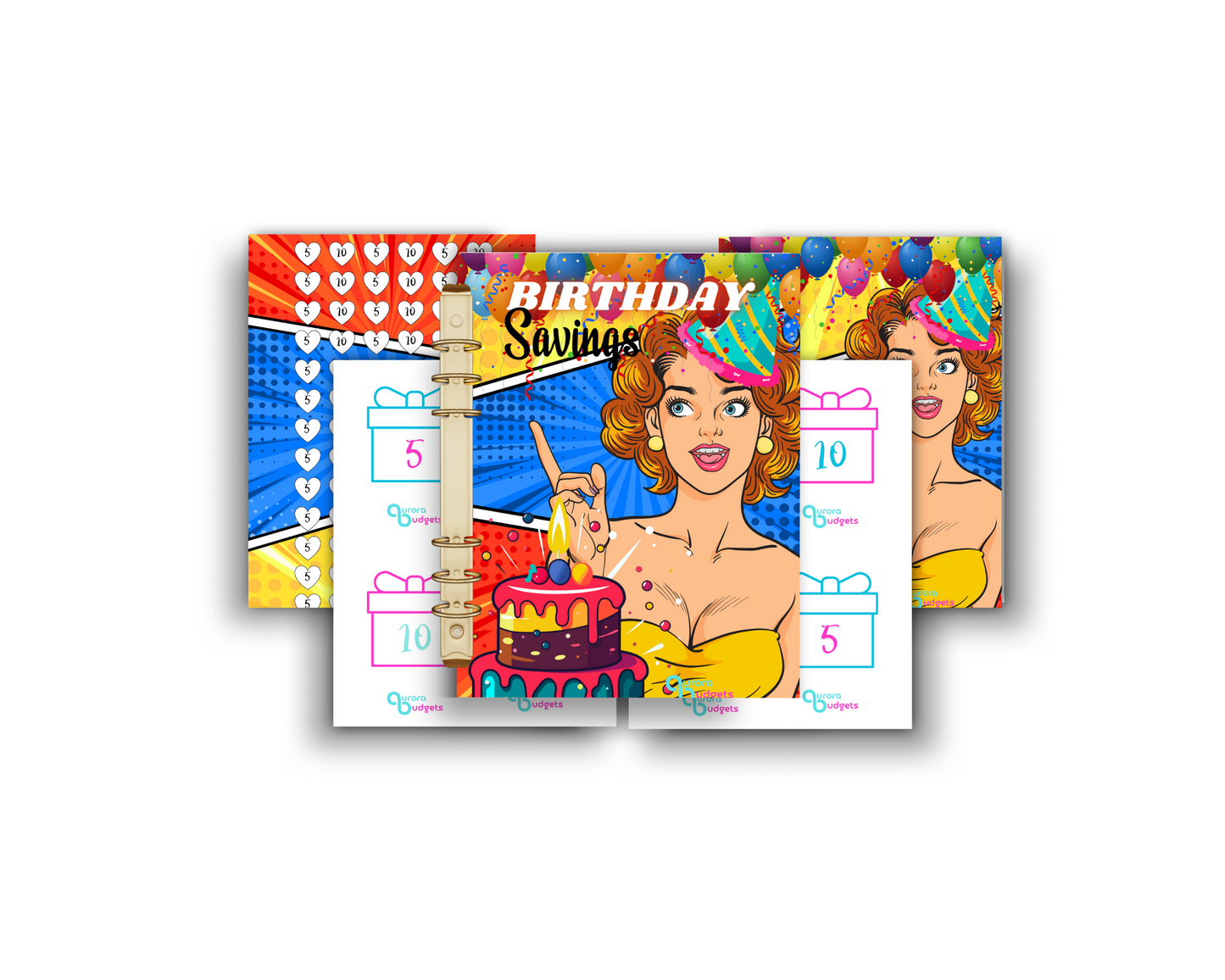 BIRTHDAYS A5 BUDGET BINDER BUNDLE