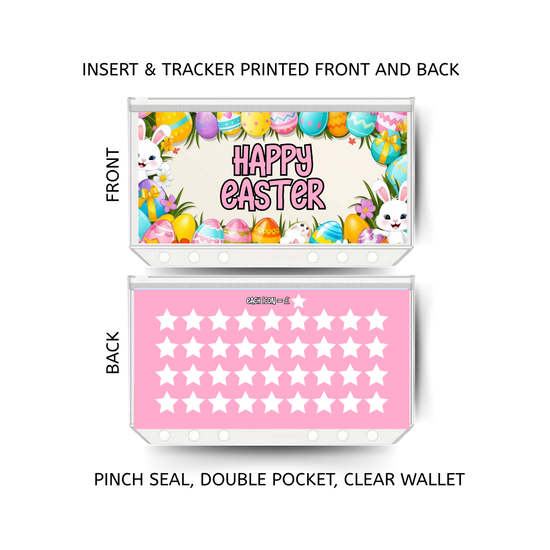 EASTER savings double insert & tracker plus a clear, twin pocket, pinch seal wallet