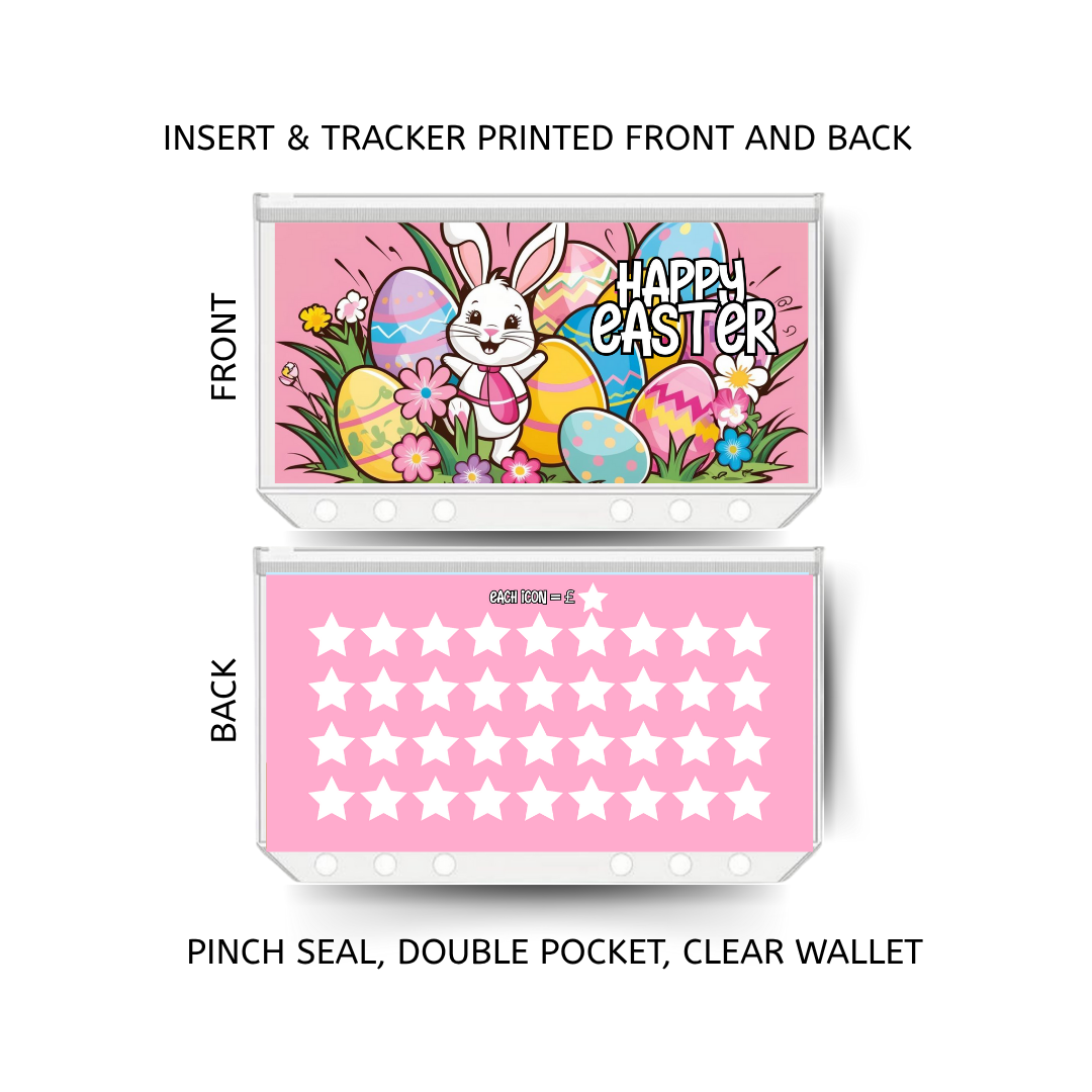 EASTER savings double insert & tracker plus a clear, twin pocket, pinch seal wallet