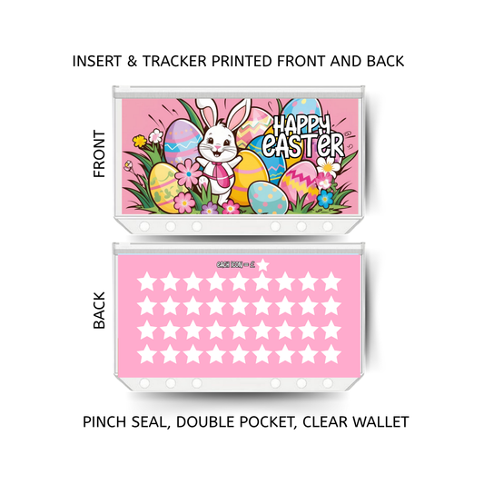 EASTER savings double insert & tracker plus a clear, twin pocket, pinch seal wallet