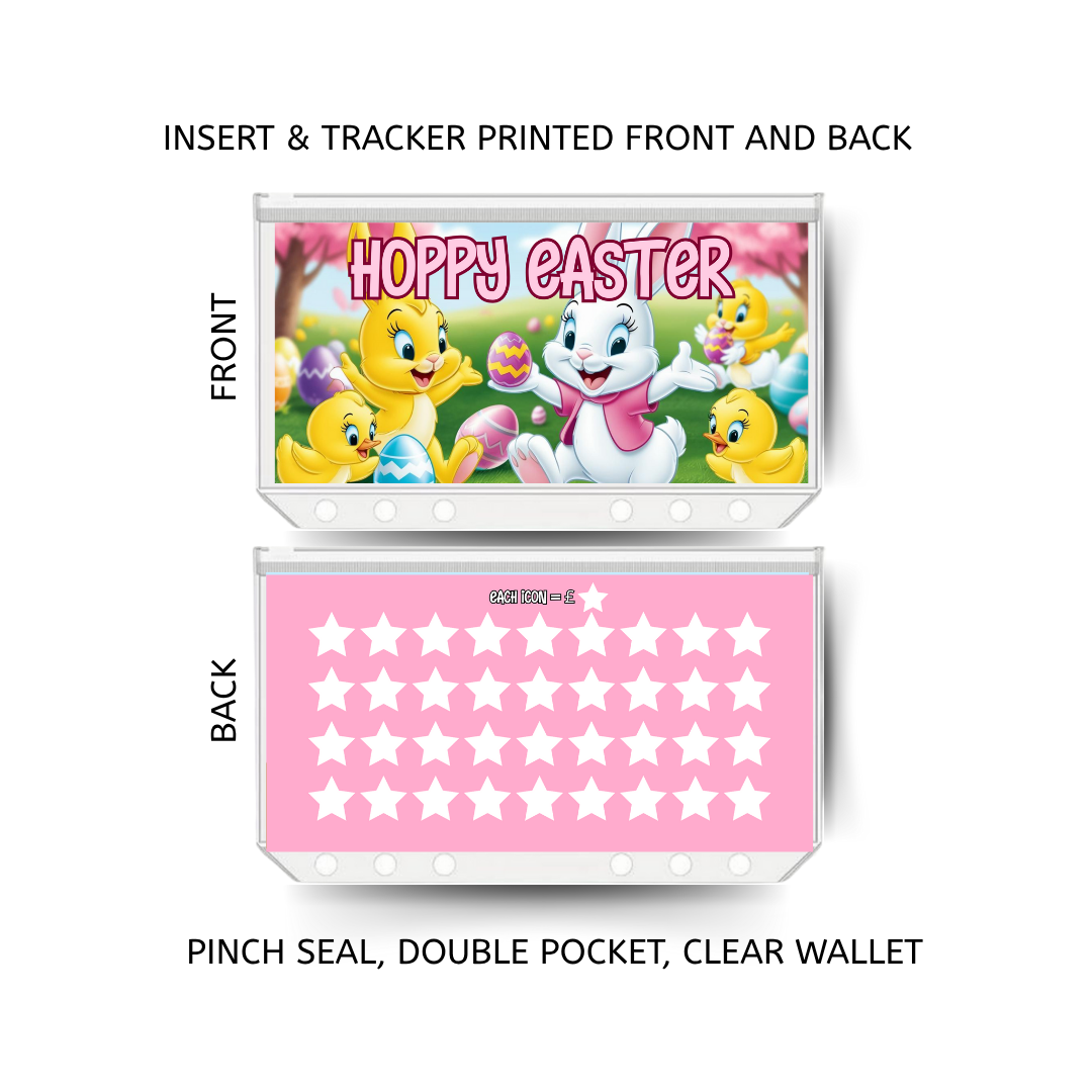 EASTER savings double insert & tracker plus a clear, twin pocket, pinch seal wallet