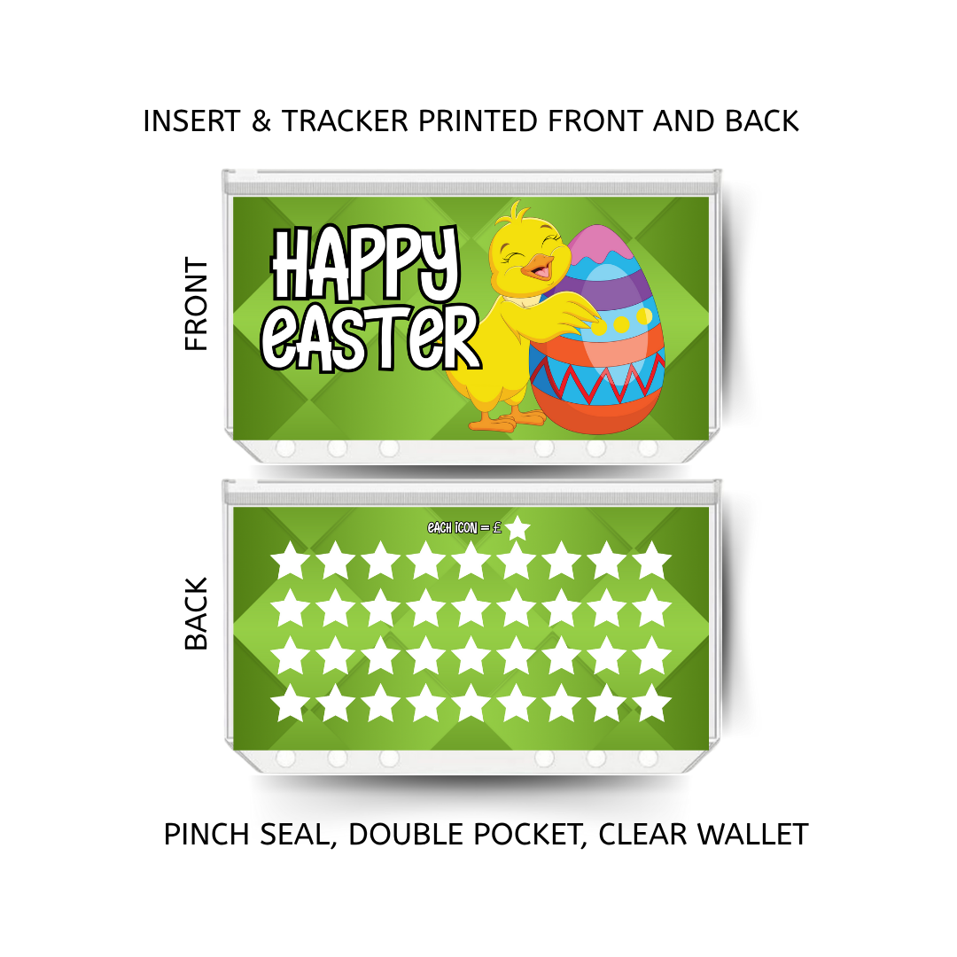 EASTER savings double insert & tracker plus a clear, twin pocket, pinch seal wallet