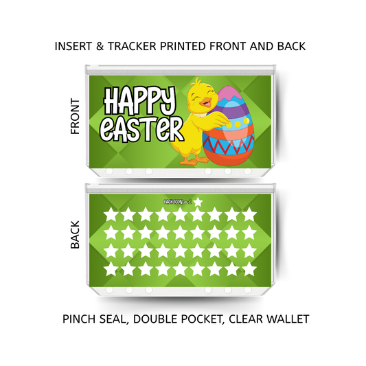 EASTER savings double insert & tracker plus a clear, twin pocket, pinch seal wallet