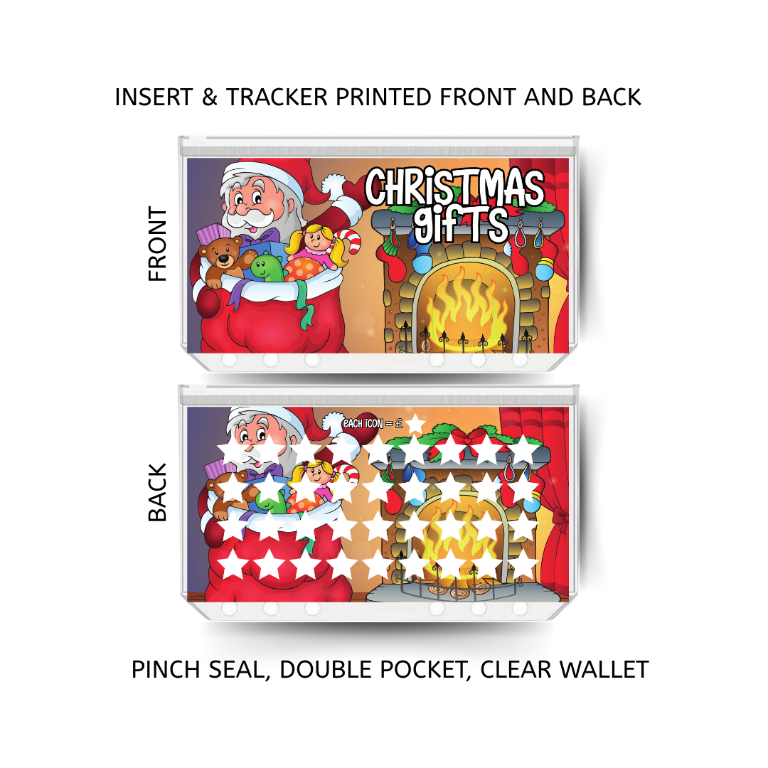 CHRISTMAS GIFTS savings double insert & tracker plus a clear, twin pocket, pinch seal wallet