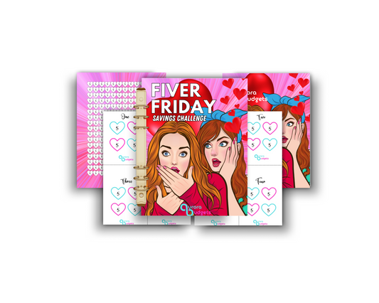 FIVER FRIDAYS A5 BUDGET BINDER BUNDLE