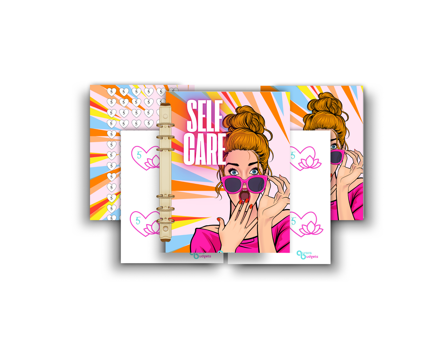 SELF CARE A5 BUDGET BINDER BUNDLE