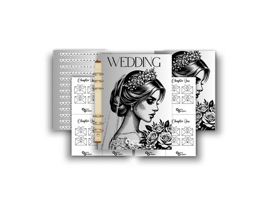 WEDDING A5 BUDGET BINDER BUNDLE