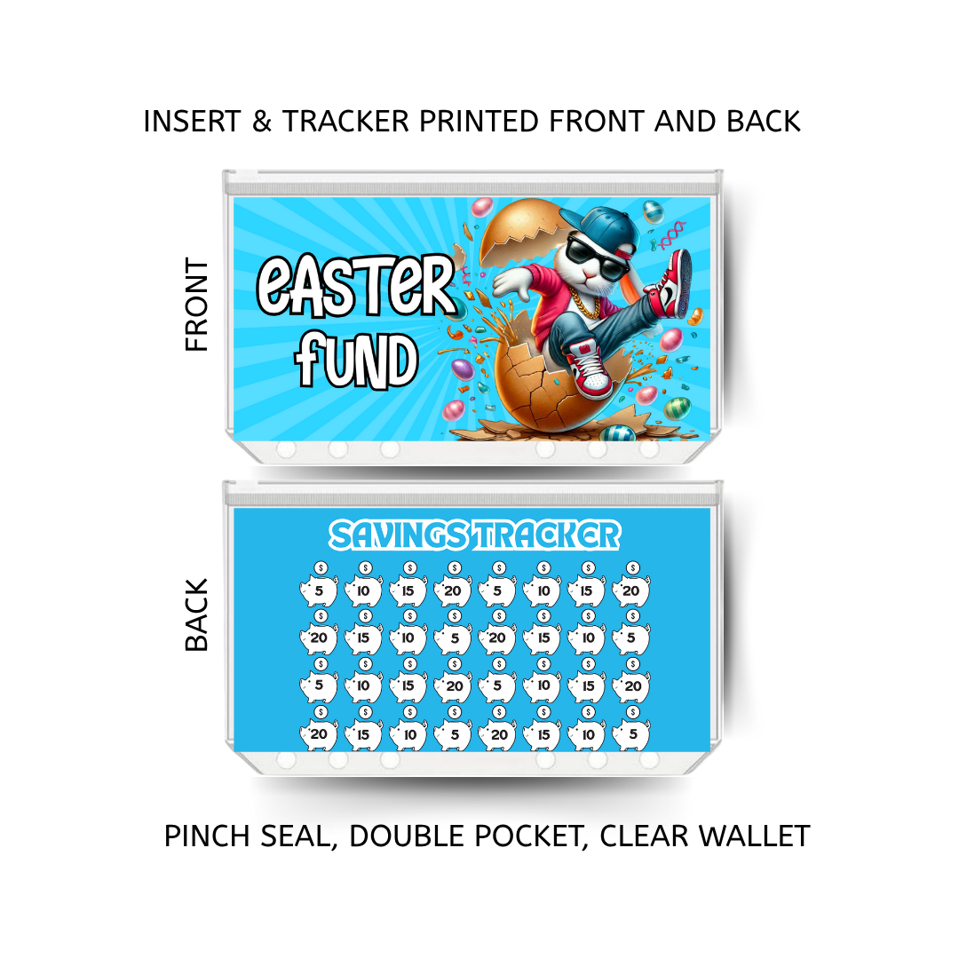 EASTER savings double insert & tracker plus a clear, twin pocket, pinch seal wallet