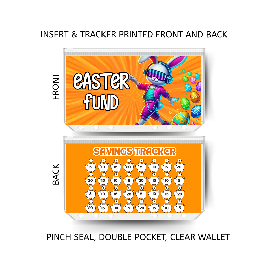 EASTER savings double insert & tracker plus a clear, twin pocket, pinch seal wallet