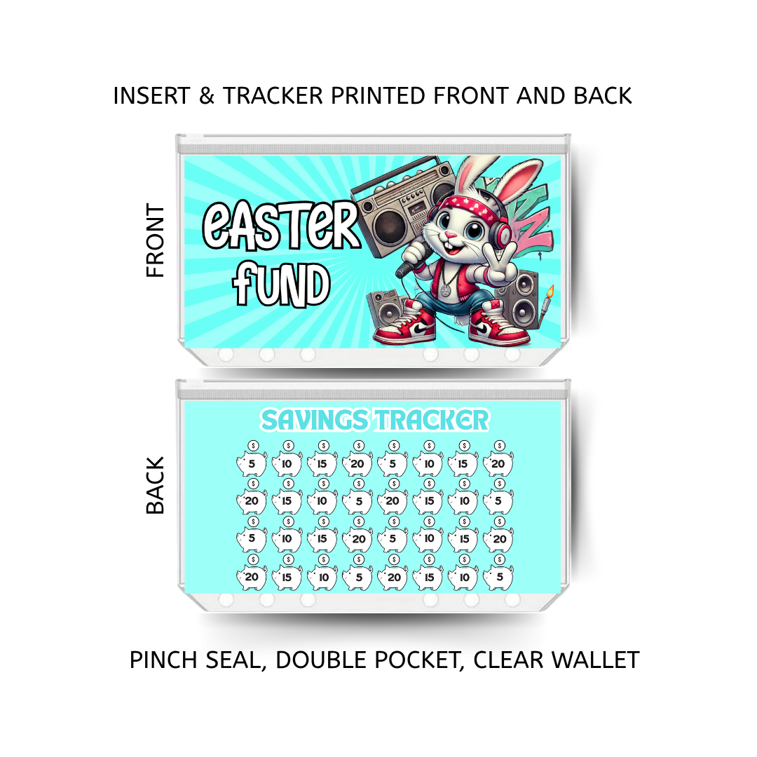 EASTER savings double insert & tracker plus a clear, twin pocket, pinch seal wallet