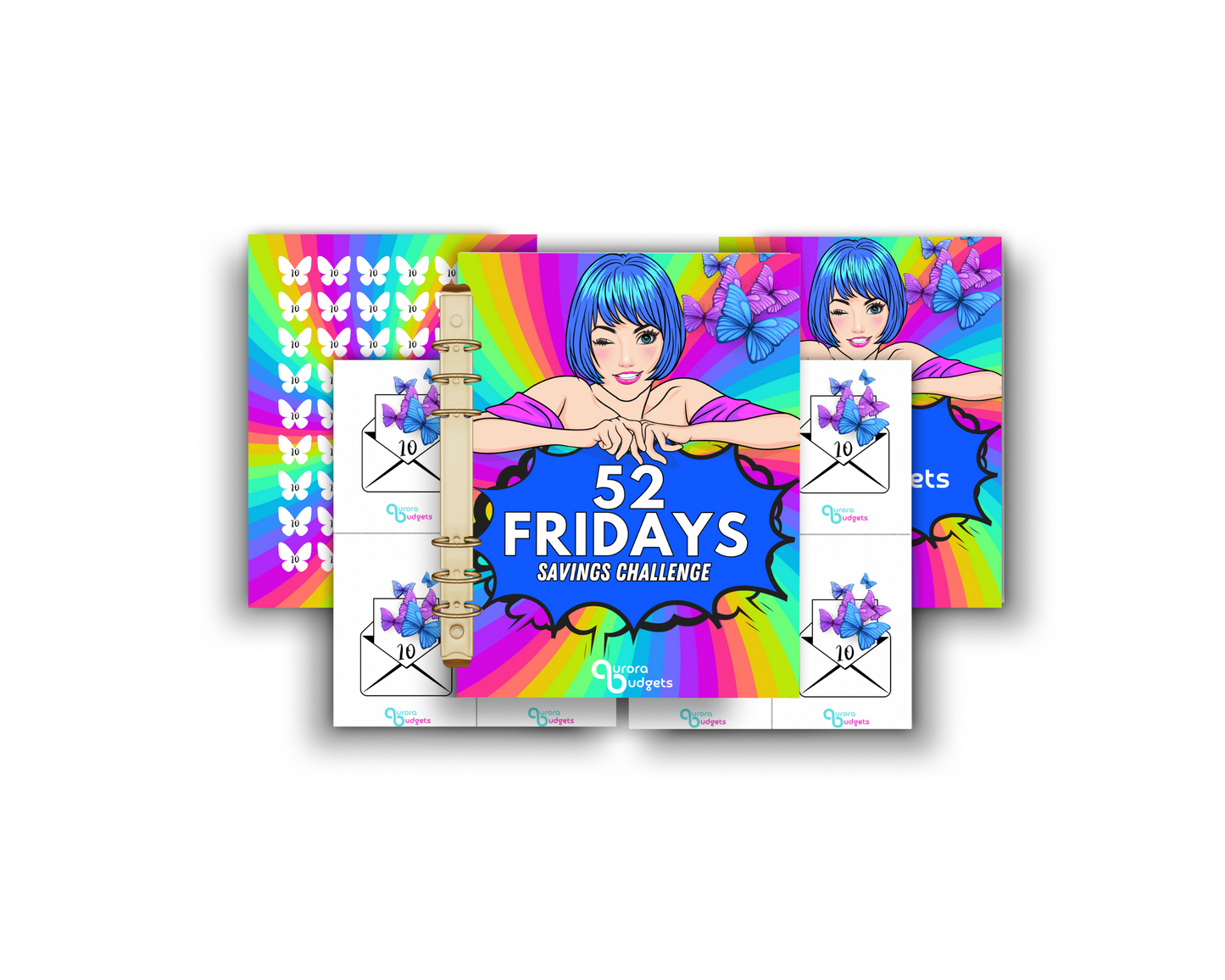 52 FRIDAYS A5 BUDGET BINDER BUNDLE