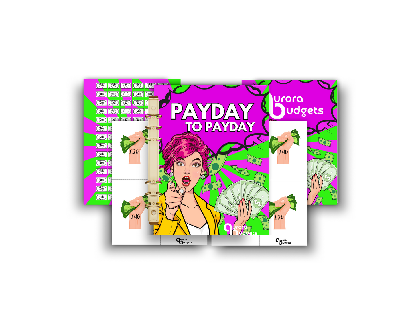 PAYDAY A5 BUDGET BINDER BUNDLE
