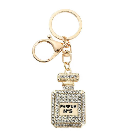 PERFUME KEY CHAIN, budget binder charm