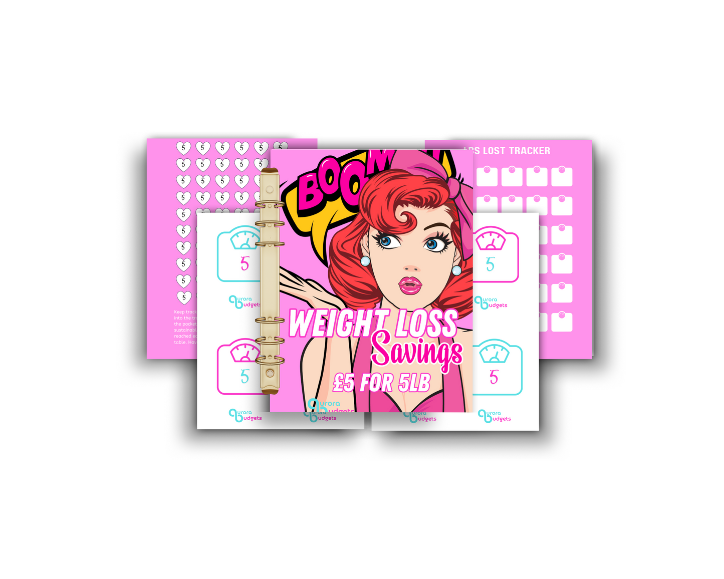 WEIGHT LOSS A5 BUDGET BINDER BUNDLE