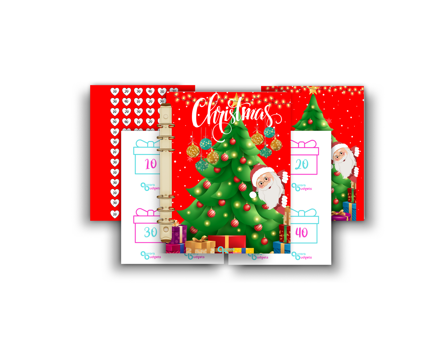 CHRISTMAS A5 BUDGET BINDER BUNDLE